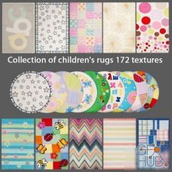 3D model Collection of children carpets 1 (2010, 2014, fbx)