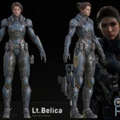 3D model Lt. Belica – Paragon