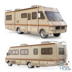 3D model Fleetwood Bounder 1986