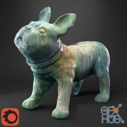3D model Toy French Bulldog