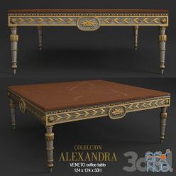 3D model VENETO COFFEE TABLE