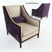 3D model Armchair No. 202 by The new traditionalists