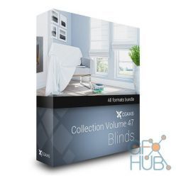 3D model CGAxis Models Volume 47 3D Blinds