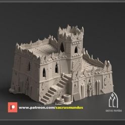 3D model Warpzel-1A Orc Settlement – 3D Print