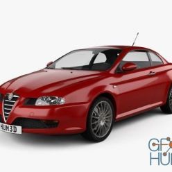 3D model Hum 3D Alfa Romeo GT 2004 car
