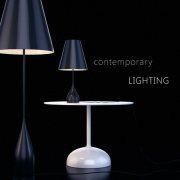 3D model Contemporary floor and table lamp