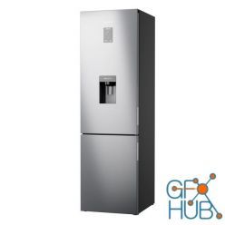 3D model RB5000 Fridge Freezer with Water Dispenser 201 cm by Samsung