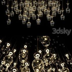 3D model Wineglass light