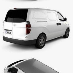 3D model Hyundai H1 iLoad 2010 car