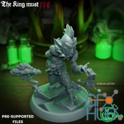 3D model ﻿Goblin Jester – 3D Print