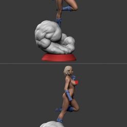 3D model Power Girl NSFW Version – 3D Print