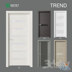 3D model OM Doors ESTET TREND Collection