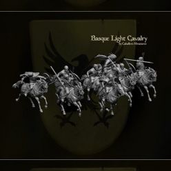 3D model 11th and 12th century Spanish Christian Light Cavalry – 3D Print