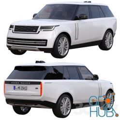 3D model Range Rover 2022