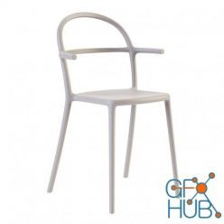 3D model Generic C Chair by Kartell