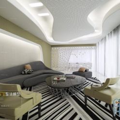 3D model Living room space A071