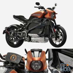 3D model Harley davidson livewire