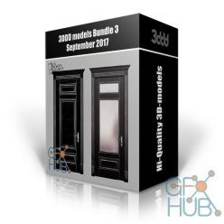 3D model 3DDD models – Bundle 3 September 2017