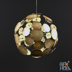 3D model Boca DO Lobo NEWTON SUSPENSION LAMP