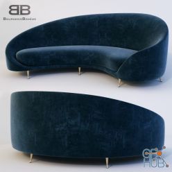 3D model Arc Sofa by Bourgeois Boheme Atelier