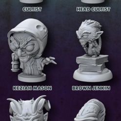 3D model Mythos Mega Bundle Chibi Cthulhu – 3D Print