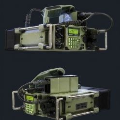 3D model Military Radio PBR