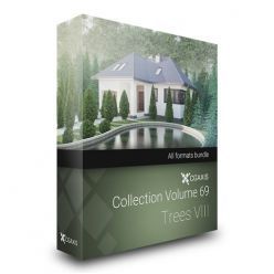 3D model CGAxis Models Volume 69 Trees VIII