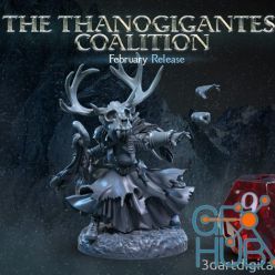 3D model Ulgya Glacierwalker - Thanogigantes Shaman – 3D Print