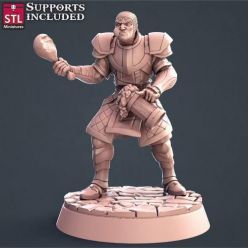 3D model STL Miniatures - City Guards Set – 3D Print