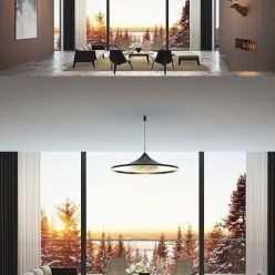 3D model Living Room & Forest
