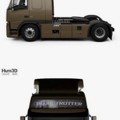 3D model Volvo FM Tractor 2010