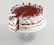 3D model Festive cake