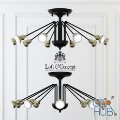 3D model CEILING LAMP FALERTICA TOP 10