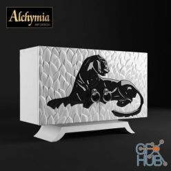 3D model Commode Como Anteo Alchymia