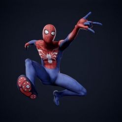 3D model Spider-Man PBR