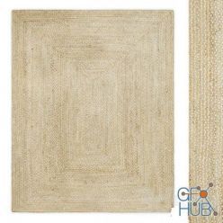 3D model Skye Jute Rug by John Lewis & Partners