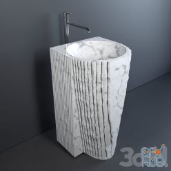 3D model Marble washbasin by antonio lupi