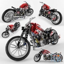 3D model Toy Motorbike 8051 Alternative