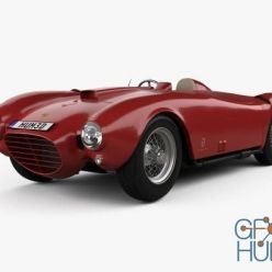 3D model Lancia D24 Pininfarina Spider Sport 1953 car