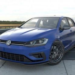 3D model Wolkswagen Golf 7.5R car