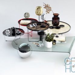 3D model Coffee table collection by Сattelan Italia