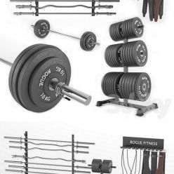 3D model Gym-Tools-Fitness-Body-Building-set-05
