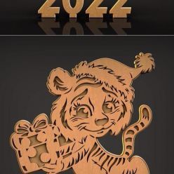 3D model ﻿Tiger cub 2022 – 3D Print