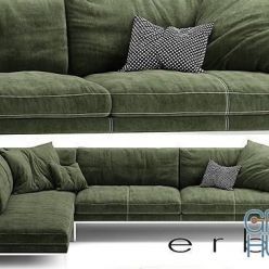 3D model Sectional sofa EDIZIONE by ERBA ITALIA