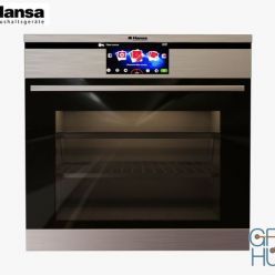 3D model Built-in oven Fusion Hansa