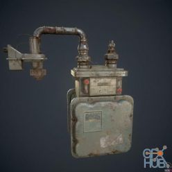 3D model Gas Meter