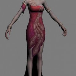 3D model T.E.R.A Highelf Female