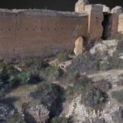 3D model Ruined Castle (obj)