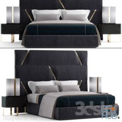3D model Modern design bed by Gogolov Artem