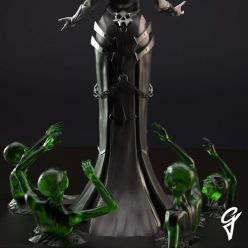 3D model Neycrom – The Priestess of Death – 3D Print